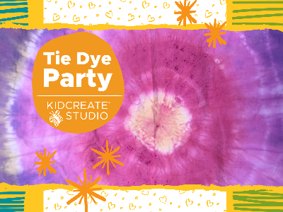 Kidcreate Studio - Eden Prairie. Tie Dye Party Workshop (4-9 Years)
